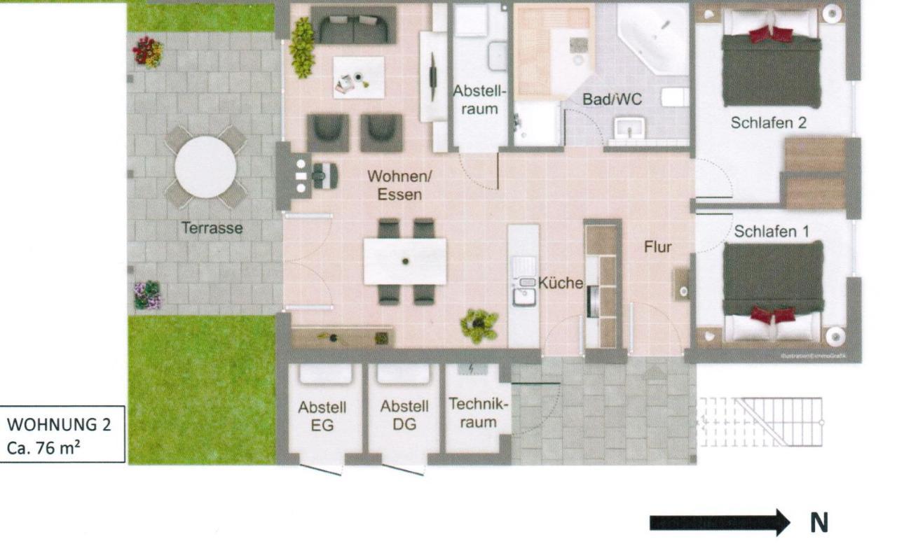 5*Ferienwohnung Seeblick 2 Wendisch Rietz Exterior foto